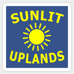 Sunlit Uplands Sticker